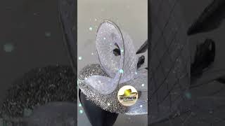 Freeform crinoline fascinator fascinator millinery [upl. by Nikolas]