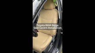 Toyota RAV4 Interior mods  Start Here How do I install the RAV4 Seat Covers follow usa [upl. by Oicaro125]