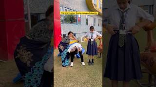 Ek aisi khadoos teacher har school m hoti hai👩‍🏫😂 shorts funnyshorts ytshorts teacherlife [upl. by Larner]