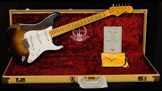 Fender Custom Shop 60th Anniversary 1954 Stratocaster Heavy Relic • SN XN1593 [upl. by Oralle]