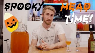 A Spooky Halloween Mead Recipe Candy Corn Mead [upl. by Millar210]