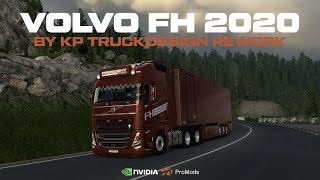 ETS2 147 Volvo FH 2020 by KP TruckDesign Rework  Chereau Megamod By Truck Custom [upl. by Lamhaj588]