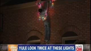 Hanging Mannequin Christmas Decoration Prompts 911 Calls ATLANTA [upl. by Philbert]