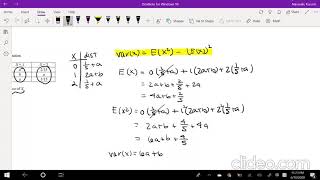 SOA Exam P Question 318  Variance of Discrete Multivariate Distribution [upl. by Horgan445]