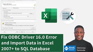 How to Fix SQL Database ODBC Driver Error [upl. by Filomena404]