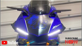 2018 Yamaha R1 Rizoma Stealth Mirrors [upl. by Ehctav]