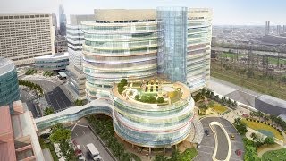 Building the Buerger Center for Advanced Pediatric Care A Timelapse Video  CHOP Fall2013 [upl. by Orrocos]