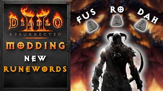 New Runes and Runewords  D2R Modding [upl. by Erasmus768]