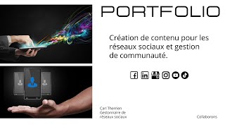 PORTFOLIO Création de contenu V2 [upl. by Radloff]