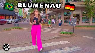 🇧🇷 BLUMENAU 🇩🇪 Beyond Oktoberfest — The Daily Life of the MOST GERMAN CITY IN BRAZIL 【 4K UHD 】 [upl. by Bratton]