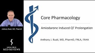 Pharmacology  Amiodarone Induced QT Prolongation  by Dr Busti [upl. by Gariepy]