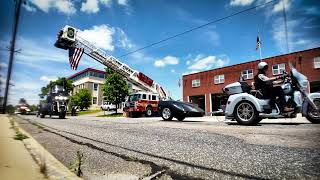 Run for the Wall 30 Timelapse Memorial 2024 Midway Route Siler City imaginemoremotion motorcycle [upl. by Tavis]