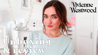 Unboxing the Mini Bas Relief Choker by Vivienne Westwood [upl. by Inat]