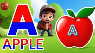 A for apple  अ से अनार  phonics song  a for apple b for ball  abcd  sunitakidsclasses  A53 [upl. by Dicks]