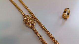 Mangalya chain 45 grams 916 Hallmark Gold [upl. by Ahsieken]