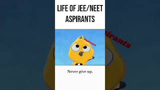 Life of jee neet aspirant iit jee iitmotivation neet aiims shorts viral [upl. by Alak511]