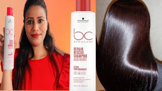 New Schwarzkopf professional Shampoo For Hairfall  Bc bounce Shampoo Review  Bonacure Shampoo [upl. by Rempe]