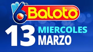 Resultado del Baloto del Miércoles 13 de Marzo de 2024 Ganador 😱🤑💰💵 [upl. by Brindell]