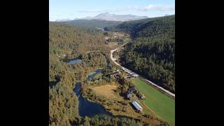 Rondane drone scenicnorway [upl. by Orlando]