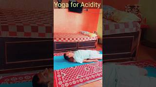 Yoga for Acidity trending shivapokharel ytshorts shorts love gastric [upl. by Jayme]