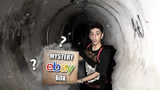 Unboxing a 1000 EBAY HAUNTED MYSTERY BOX IN THE HAUNTED TUNNEL [upl. by Maddy]