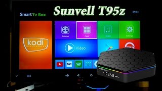 Android TV box Sunvell T95Z Plus TV Box REVIEW обзор и распаковка Amlogic S912 2GB RAM 16GB ROM [upl. by Yeliah705]