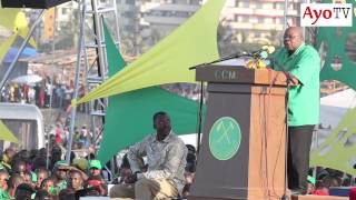 Full video Maneno ya Benjamin Mkapa uzinduzi wa kampeni za CCM 2015 [upl. by Anaoj62]