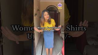 12 casual Shirts from myntra myntraendofseasonsale womenshirts shirts shirtsforsale [upl. by Leanor721]