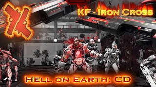 Killing Floor 2 Hell on Earth  CD  Gunslinger  Iron Cross  40 Max  Pubs V1  5 Person Team [upl. by Oznarol348]