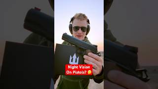 Putting Night Vision ON PISTOLS TRITON pistol glock ammo [upl. by Ynnoj]