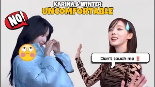 KARINA amp WINTER being uncomfortable with each other  Part 6 [upl. by Alvord]