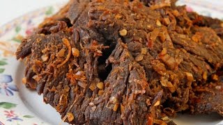 Cách làm THỊT BÒ KHÔ chuẩn vị  How to make BEEF JERKY [upl. by Gamal]