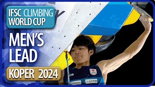 IFSC Lead Finals  Koper  Mens  2024 [upl. by Ag]