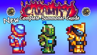 COMPLETE Summoner Progression Guide for Calamity 20 Terraria 14 [upl. by Rahcir]