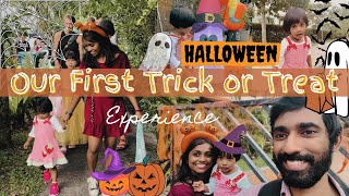 Trick or Treat  Happy Halloween 🎃  Our 1st time experience  Singapore 🇸🇬  Watten Estate 🏡 [upl. by Trellas]