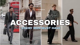 Mens Fashion Accessories Guide  Trendy amp Timeless Pieces Every Man Should Own [upl. by Akcinat]