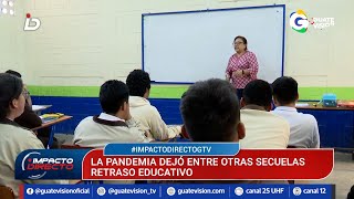 Estudiantes muestran poca aptitud luego de la pandemia rezago académico es de 40 años [upl. by Phene]