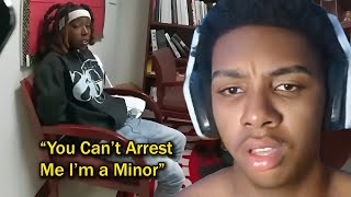 18 year old wants to be a gangster then cries for mom when caught [upl. by Estel]