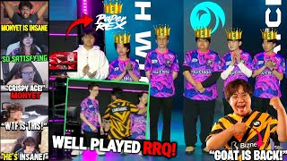 Valorant Streamers Reacts to PRX W Gaming Playing Against Old Teammate RRQ Monyet in VCT Pacific [upl. by Maudie]