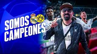 ¡¡FUI A LA FINAL DE CHAMPIONS 🏆🤍 Real Madrid 2  0 Borussia Dortmund [upl. by Anelleh]