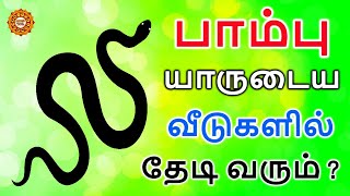 பாம்பு வீட்டிற்குள் வந்தால் என்ன பலன்  pambu veetuku vanthal enna palan  veetil pambu vanthal [upl. by Heriberto]