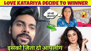 Love Katariya Angry On Bigg Boss Winner Scripted  Love kataria On Grand Finale [upl. by Kazmirci653]