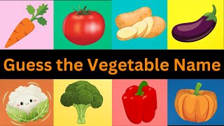 Guess the Vegetable Name Challenge 🥕 Test Your Veggie Knowledgequot [upl. by Ccasi585]