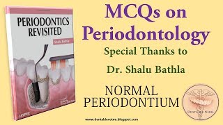 MCQs on Gingiva cementum PDL alveolar bone  Periodontics Revisited  Part 1 [upl. by Aerb]