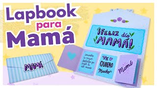 🌸Tarjeta para mamá  Lapbook para día de las madres  Scrapbook [upl. by Kee]