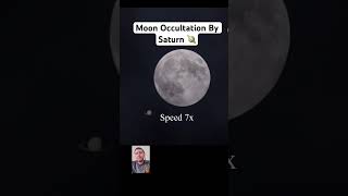 Moon Occultation by the Saturn 2024 Live [upl. by Adnahsal]