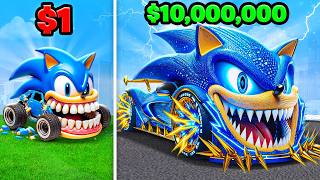 1 To 10000000 SONIC CAR In GTA 5 [upl. by Deeyn]