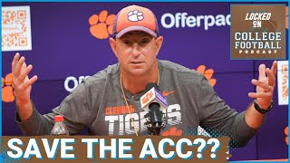 Report Clemson should REMOVE 5 schools from ACC Syracuse Duke more l College Football Podcast [upl. by Rizan]