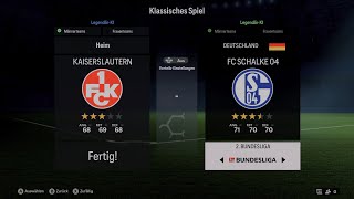 Lets Simulate FC 24 2 Bundesliga 19 Spieltag 1 FC Kaiserslautern VS FC Schalke 04 [upl. by Enneiviv79]