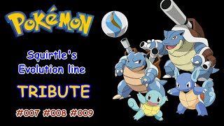 Pokemon Squirtle Wartortle Blastoise Mega Blastoise Kamex Tribute AMV [upl. by Asaert]